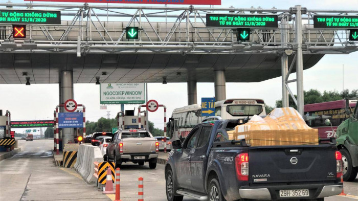 Cao tốc Hà Nội - Hải Phòng bỏ thu phí TNG, chỉ thu phí không dừng ETC từ ngày 5-5