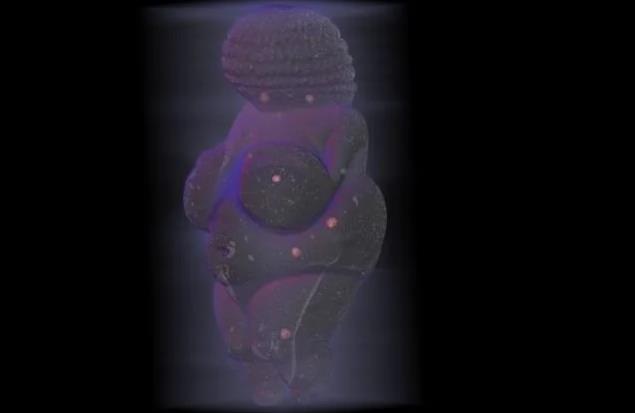 Quét CT "thần vệ nữ Willendorf": bí mật choáng về báu vật vô song