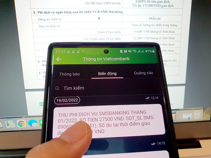 Cước SMS Banking sẽ chỉ còn 11.000 đồng/tháng