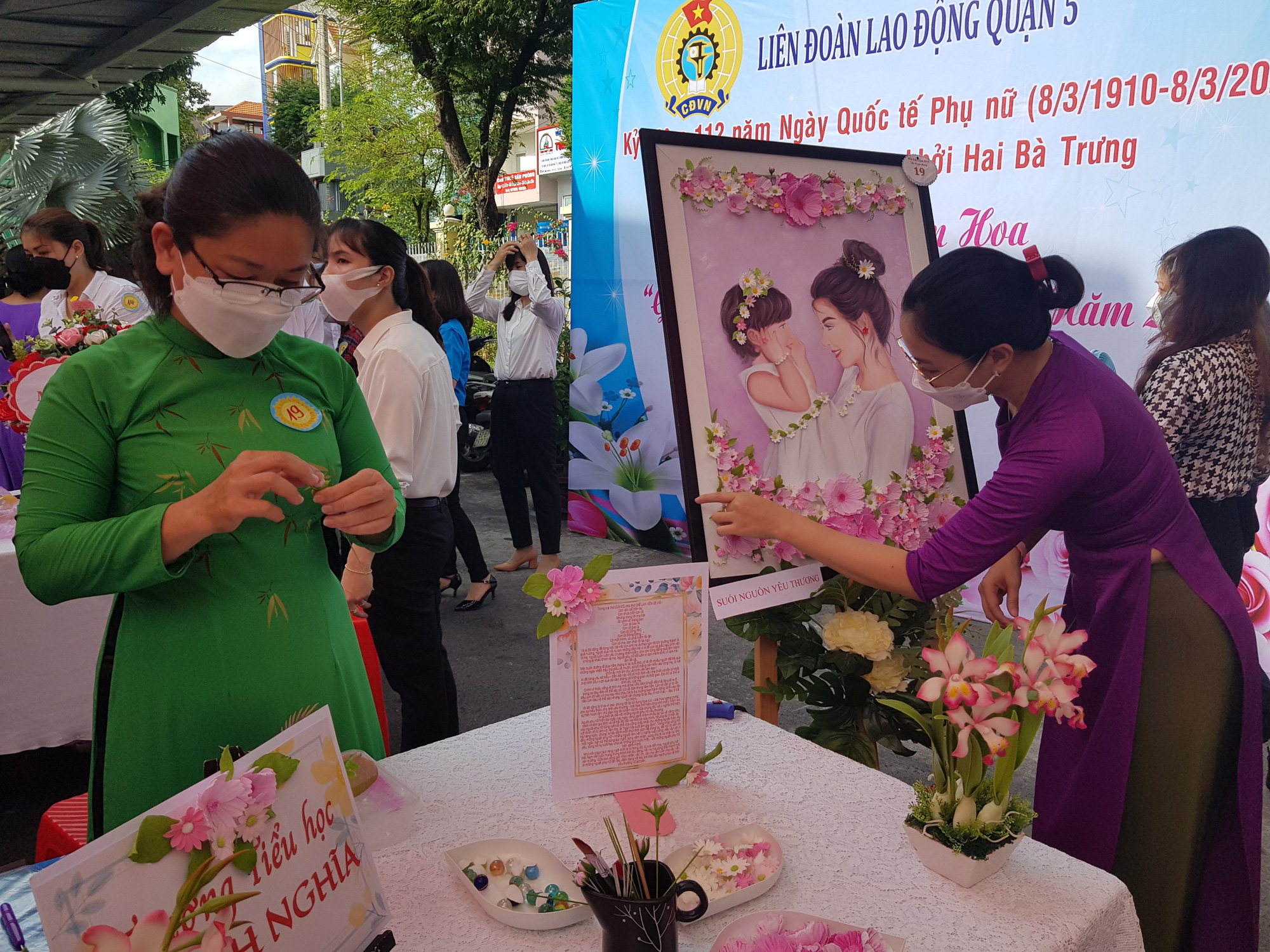 Thi cắm hoa gây Quỹ Học bổng Nguyễn Đức Cảnh