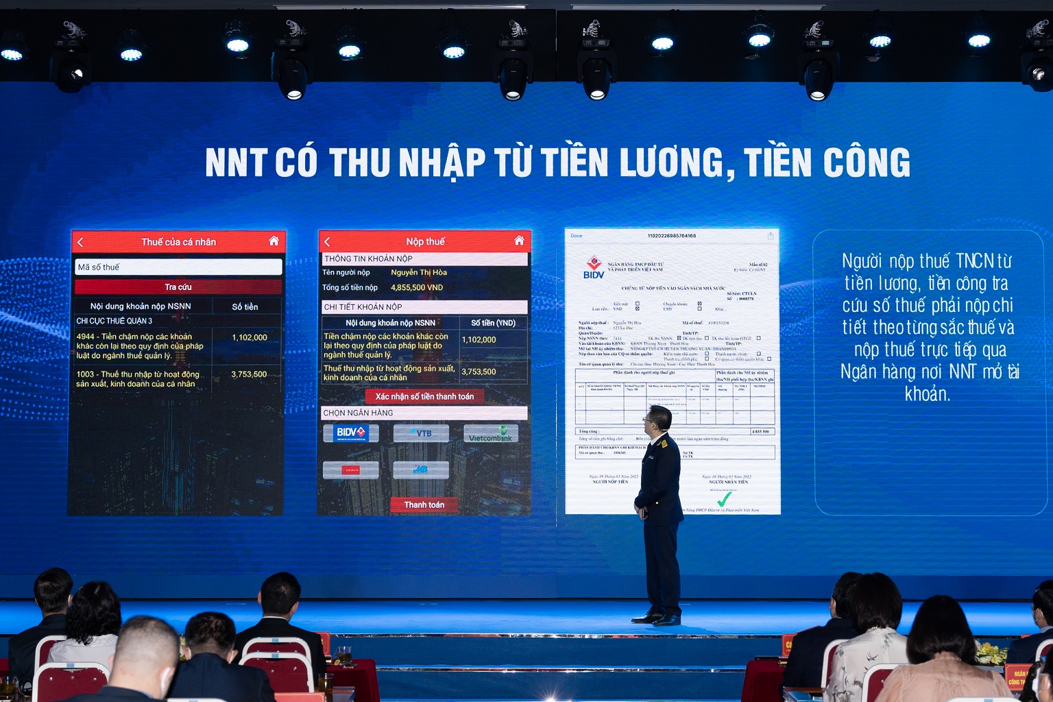 BIDV phối hợp với Tổng cục Thuế triển khai dịch vụ nộp thuế qua ứng dụng eTax Mobile - Ảnh 3.