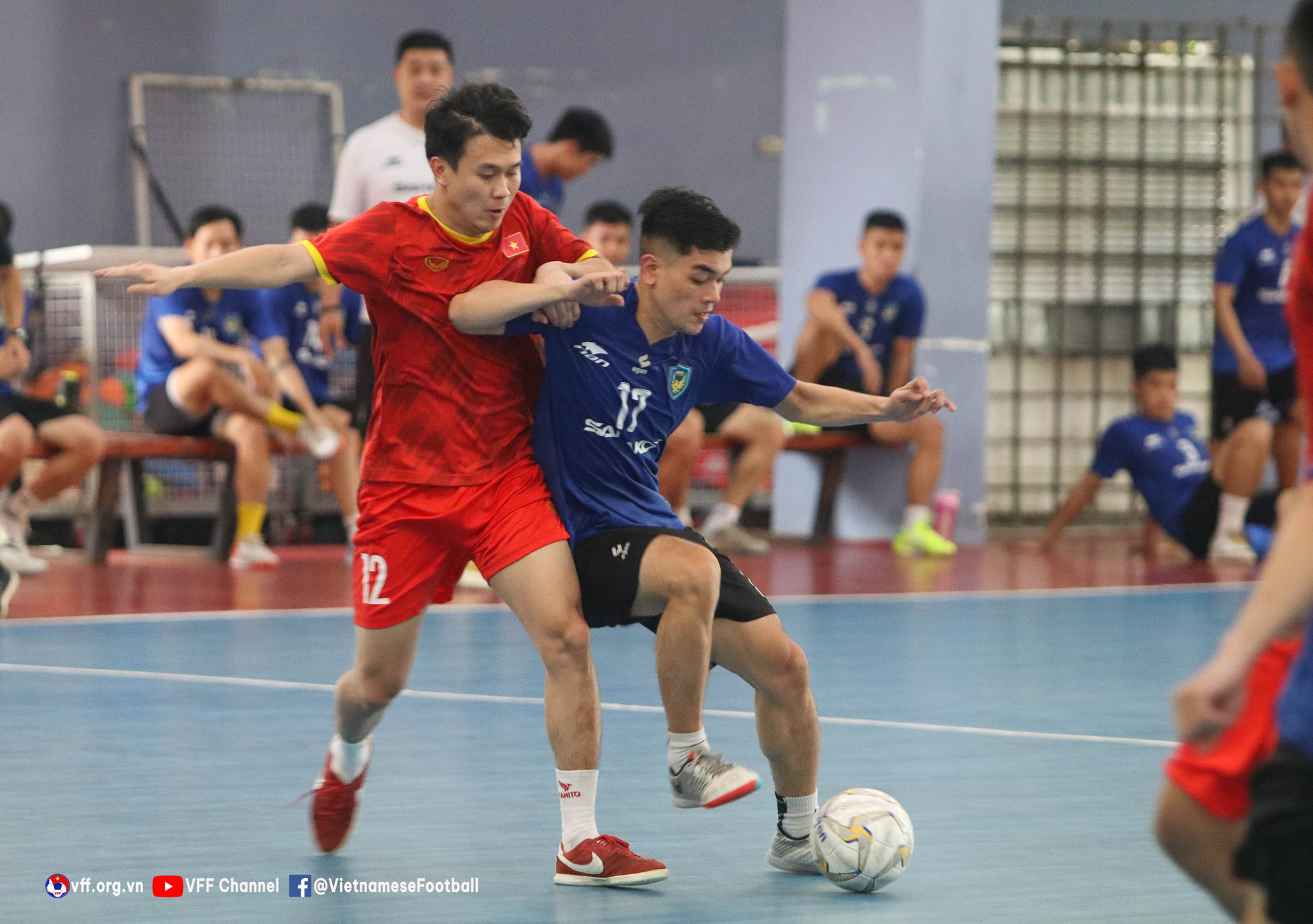 Tham dự Giải Futsal Đ&ocirc;ng Nam &Aacute; 2022, tuyển Futsal Việt Nam chuẩn bị cho SEA Games 31 - Ảnh 2.