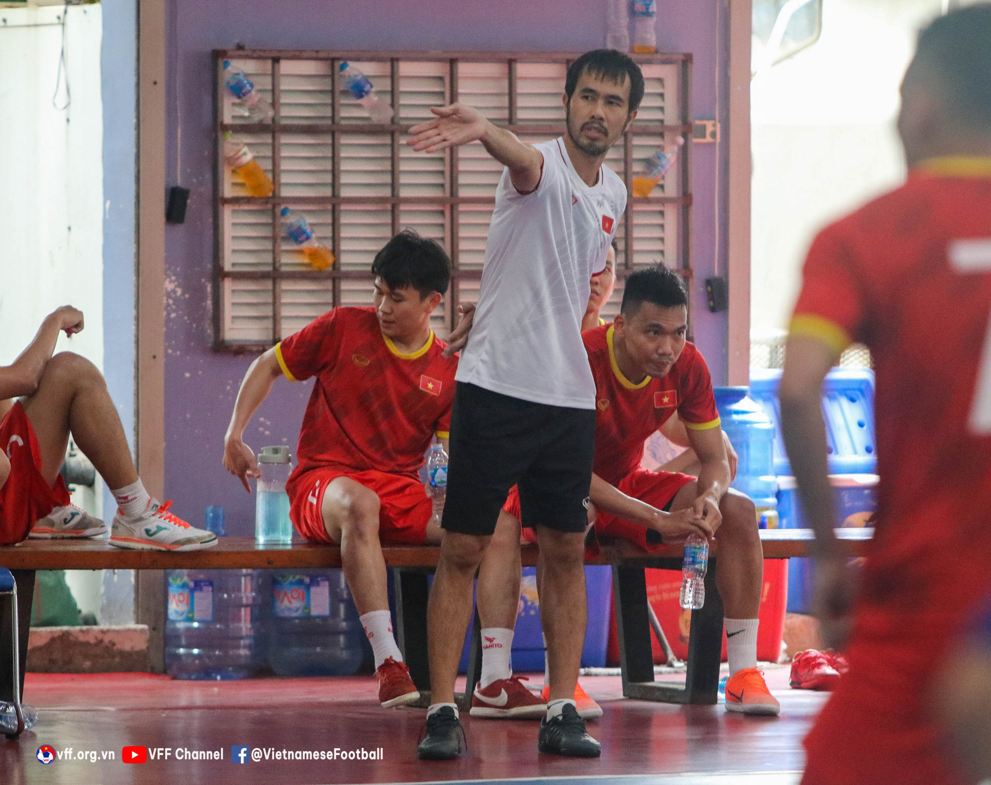 Tham dự Giải Futsal Đ&ocirc;ng Nam &Aacute; 2022, tuyển Futsal Việt Nam chuẩn bị cho SEA Games 31 - Ảnh 1.
