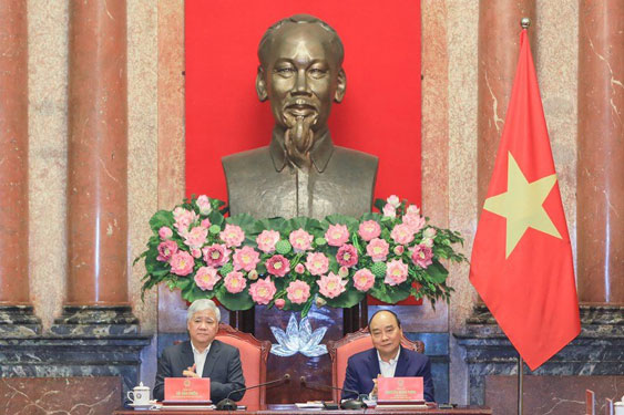 Củng cố tăng cường khối đại đoàn kết toàn dân tộc