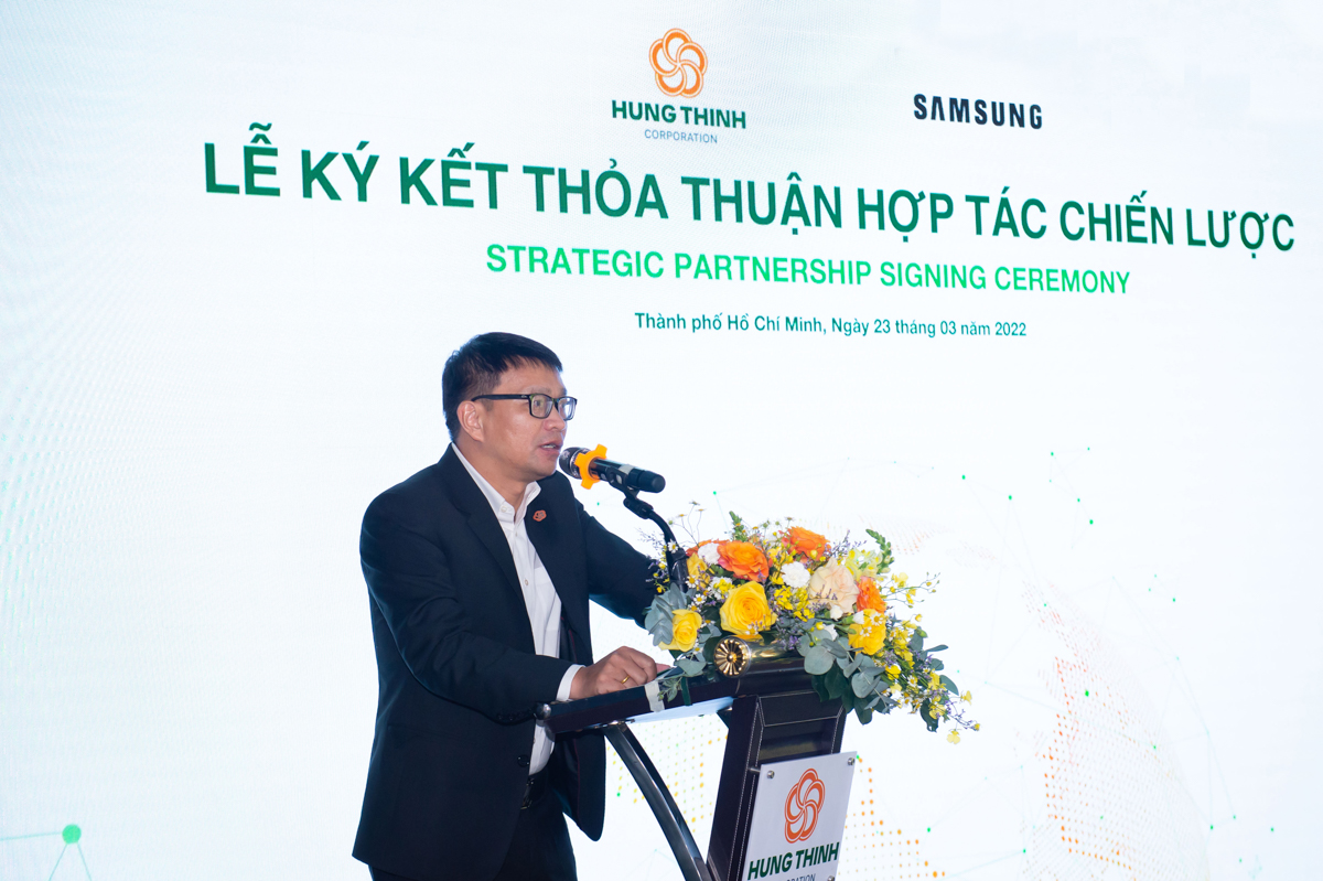 Tập đoàn Hưng Thịnh ký kết hợp tác chiến lược với Samsung Vina - Ảnh 2.