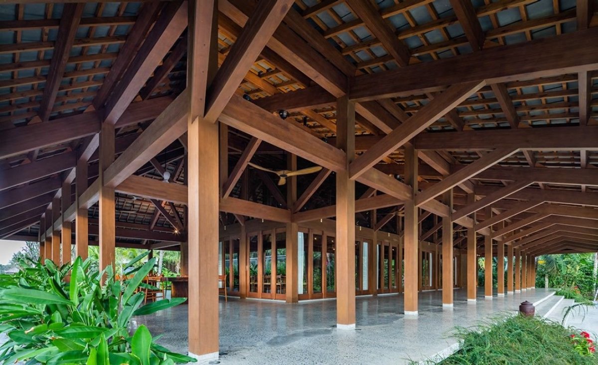 Nhà gỗ giữa rừng dừa - Ảnh 3.