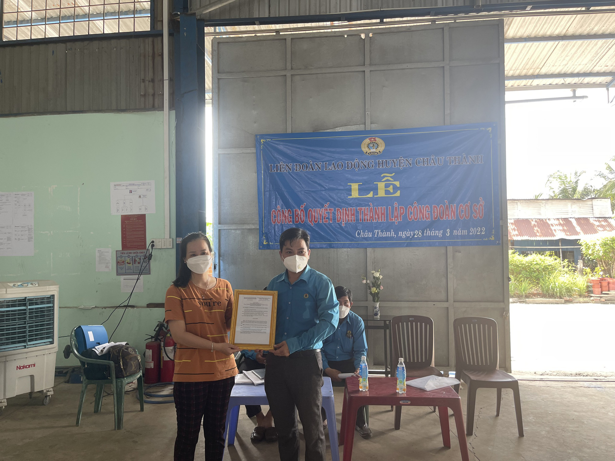 Tiền Giang: LĐLĐ huyện Ch&acirc;u Th&agrave;nh quan t&acirc;m đến lợi &iacute;ch người lao động - Ảnh 1.