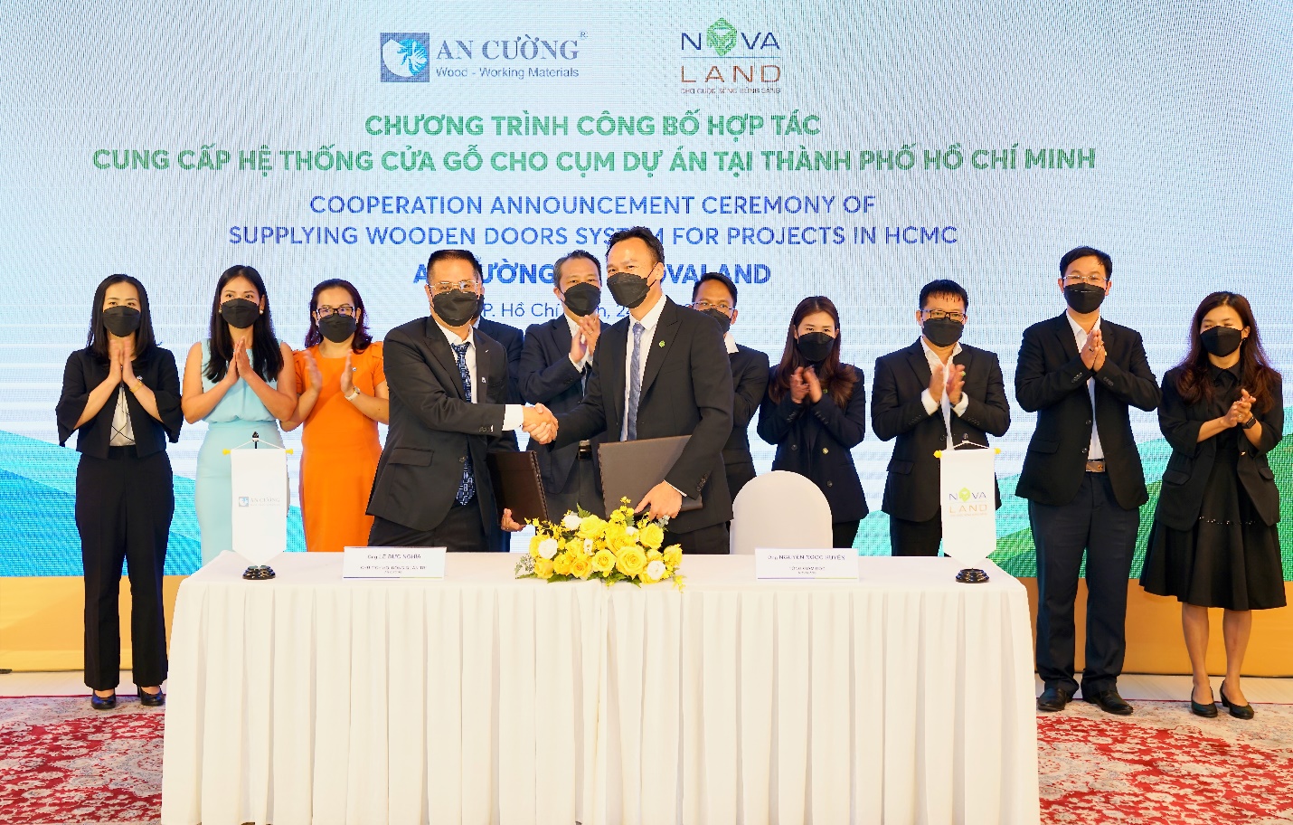 An Cường hợp tác với Novaland cung cấp hệ thống cửa gỗ cho các dự án trung tâm - Ảnh 1.