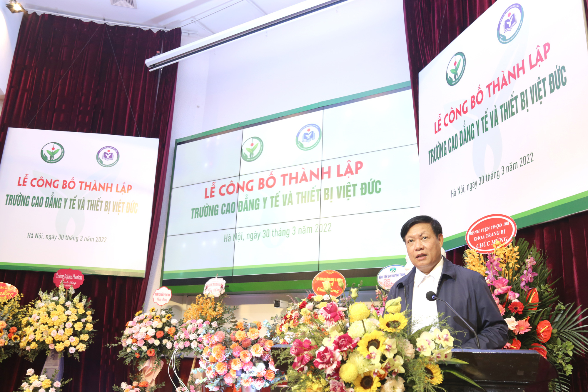 Th&agrave;nh lập Trường Cao đẳng y tế v&agrave; thiết bị Việt Đức - Ảnh 1.