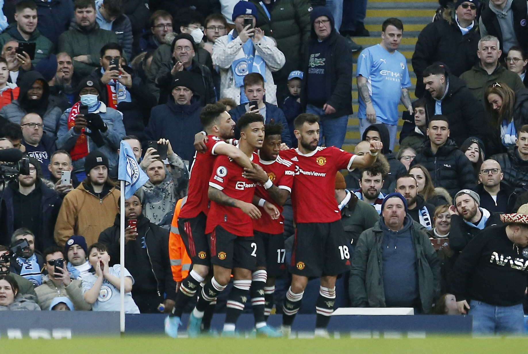 Hủy diệt Man United, Man City mở đại tiệc 5 bàn sân Etihad - Ảnh 4.