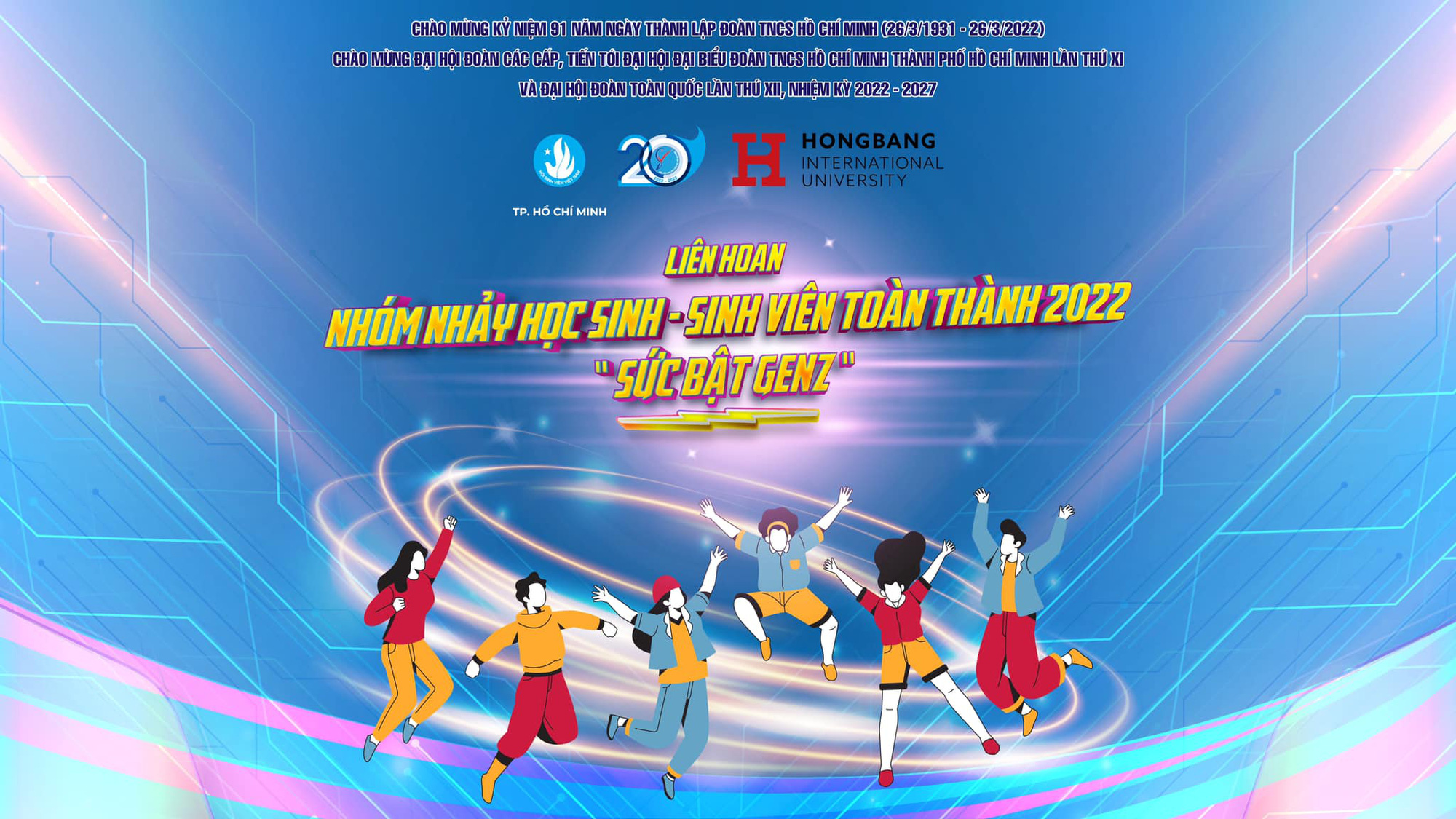 Liên hoan nhóm nhảy học sinh, sinh viên toàn thành năm 2022