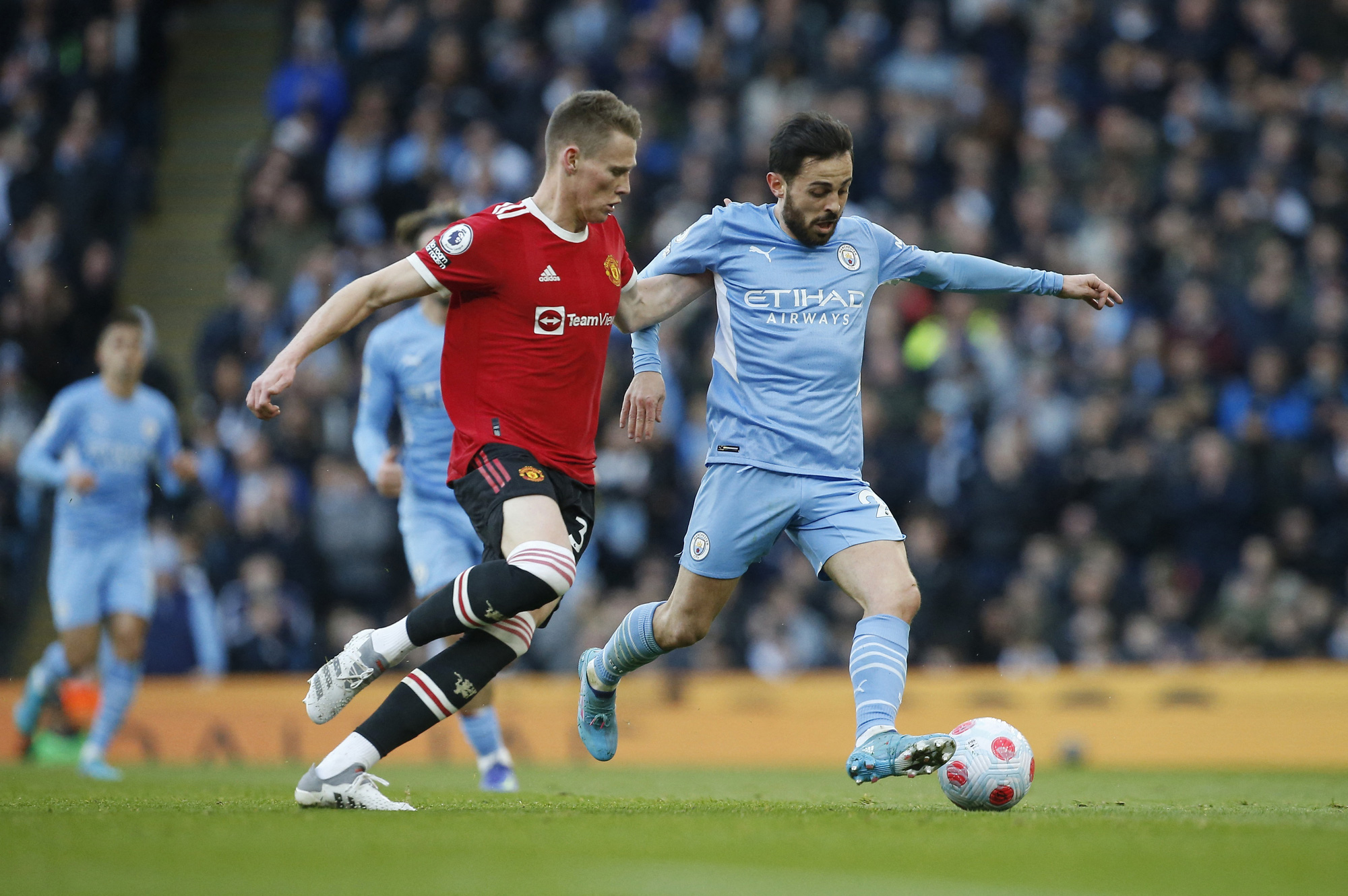 Hủy diệt Man United, Man City mở đại tiệc 5 bàn sân Etihad - Ảnh 2.