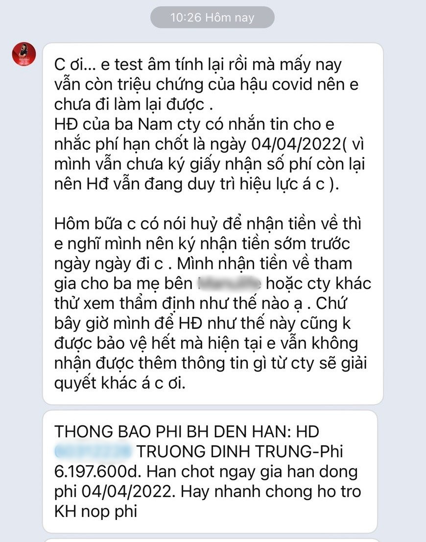Kh&aacute;ch h&agrave;ng khiếu nại VITA Sức Khỏe V&agrave;ng Generali Việt Nam, tư vấn vi&ecirc;n gợi &yacute; chuyển c&ocirc;ng ty bảo hiểm - Ảnh 1.