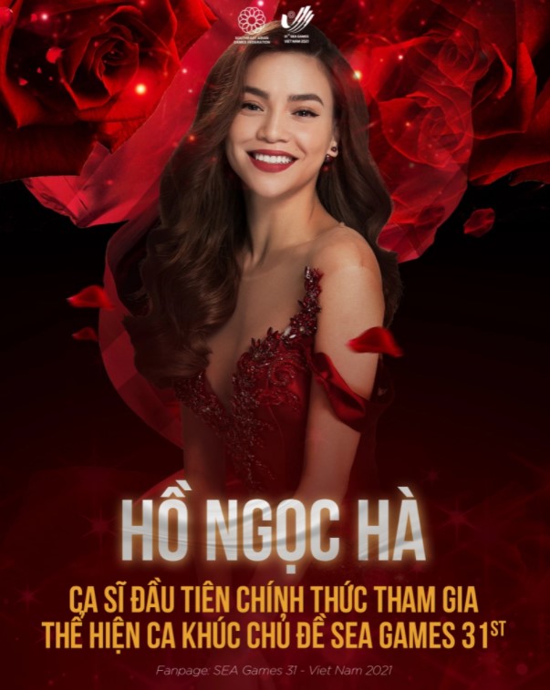 Hồ Ngọc H&agrave; h&aacute;t ca kh&uacute;c chủ đề của SEA Games 31 - Ảnh 1.