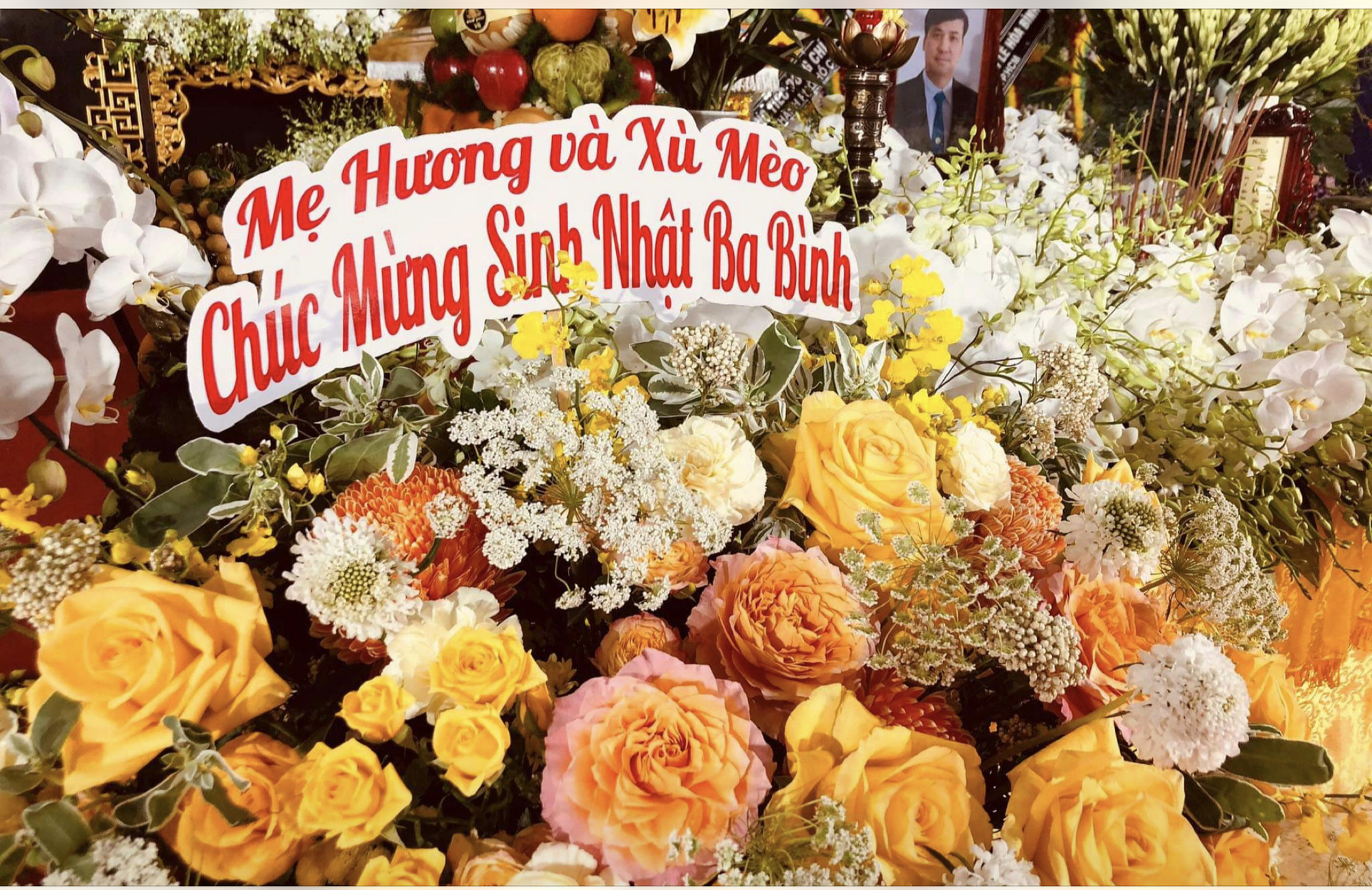 Rưng rưng nước mắt trước những tâm sự trong sinh nhật ông Lê Hòa Bình - Ảnh 4.