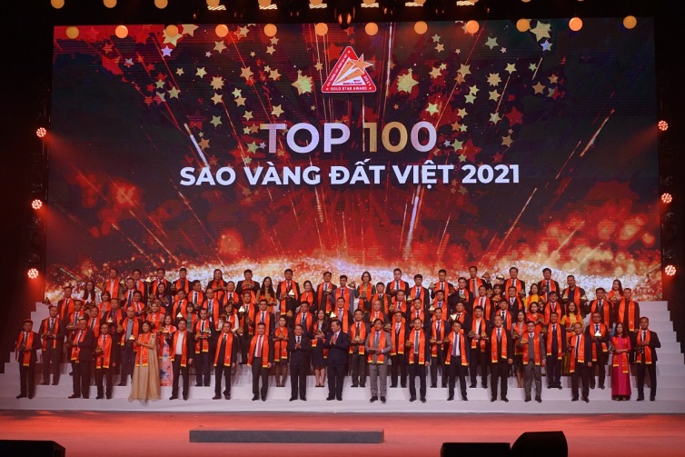 Khatoco v&agrave;o Top 100 Sao V&agrave;ng Đất Việt 2021 - Ảnh 2.