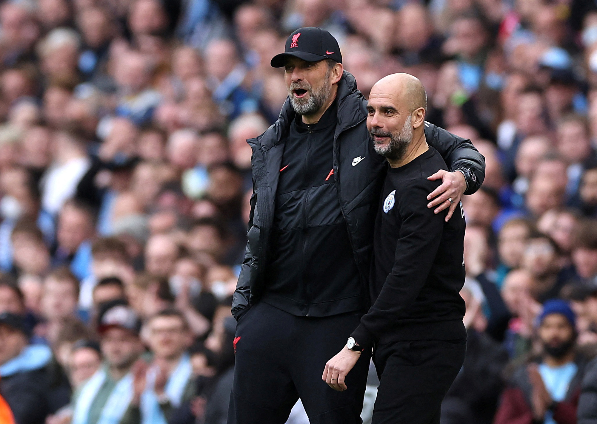 Đại tiệc b&agrave;n thắng m&atilde;n nh&atilde;n ở Etihad, Man City chia điểm Liverpool - Ảnh 9.