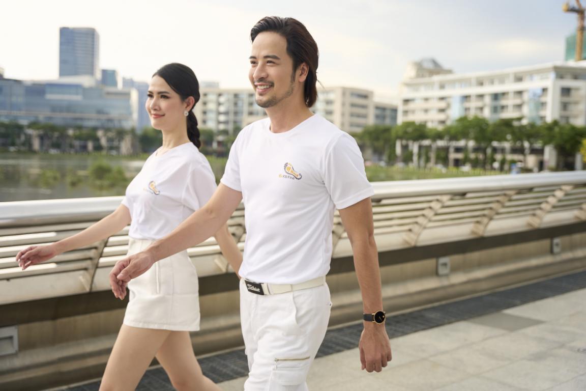 Hoa hậu Phan Thị Mơ v&agrave; Đo&agrave;n Minh T&agrave;i l&agrave;m đại sứ cho We Walk Hồ Ch&iacute; Minh - Ảnh 4.