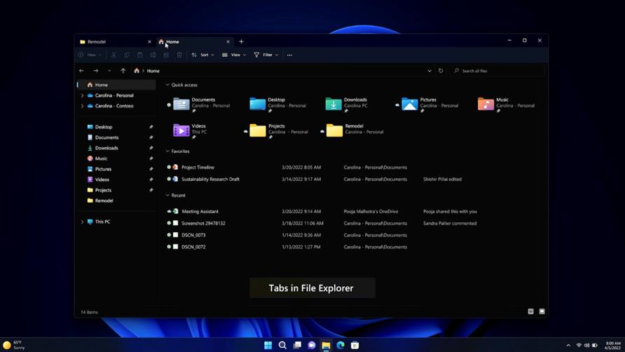 Bổ sung loạt tính năng mới, Windows 11 hướng tới “kỷ nguyên làm việc kết hợp” - Ảnh 2.