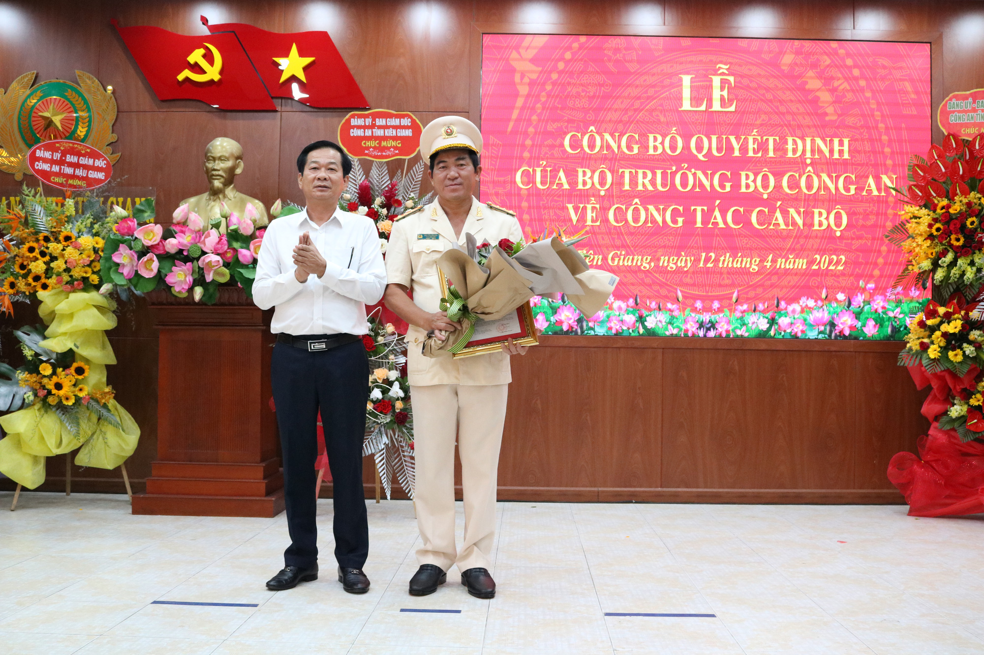 C&ocirc;ng an tỉnh Ki&ecirc;n Giang c&oacute; t&acirc;n gi&aacute;m đốc qu&ecirc; Bạc Li&ecirc;u - Ảnh 2.