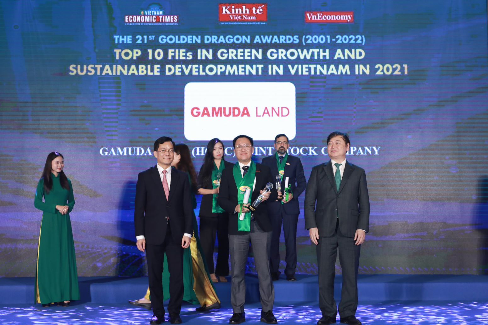 Gamuda Land được vinh danh tại lễ trao giải Rồng V&agrave;ng 2022 - Ảnh 1.