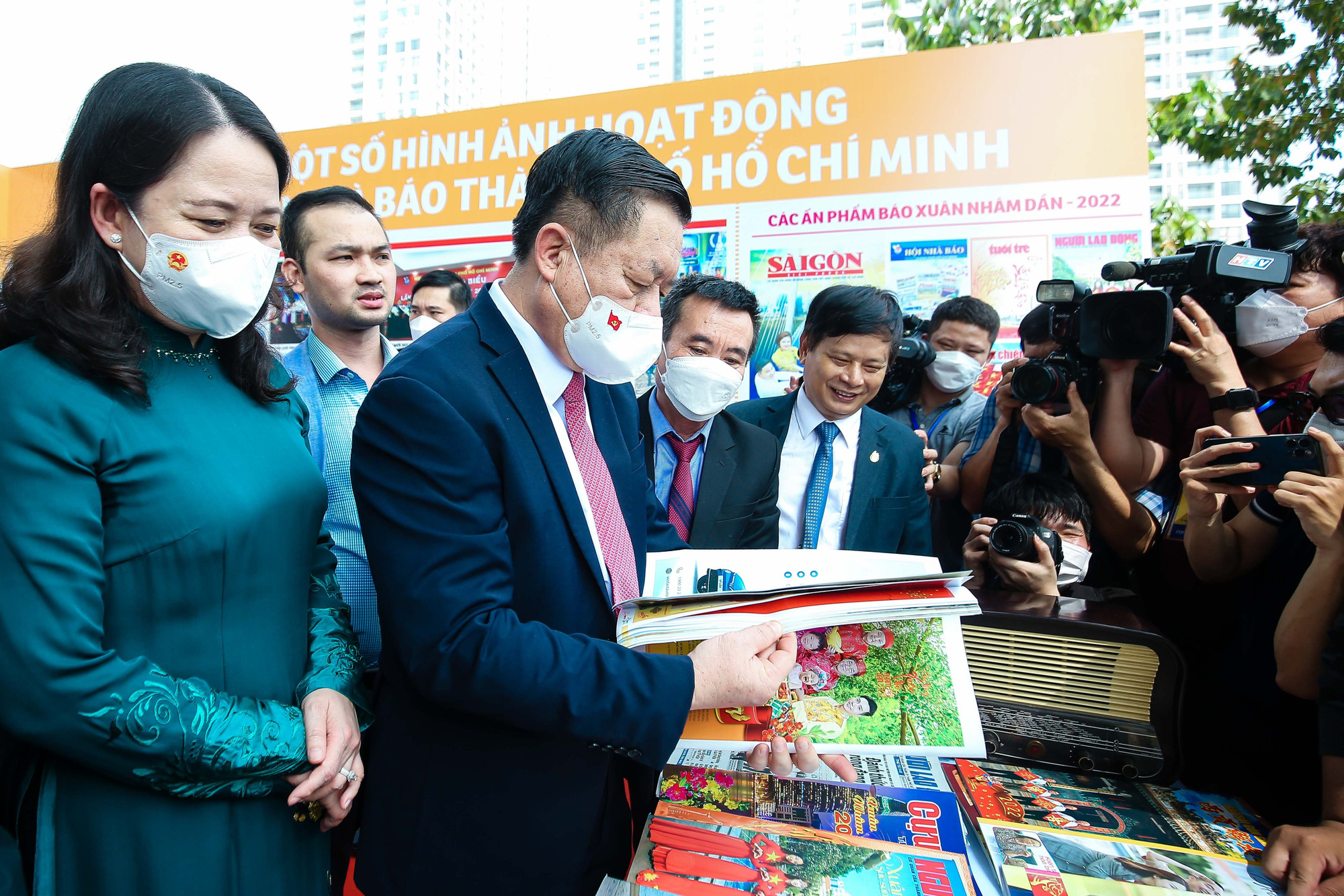 Khai mạc Hội b&aacute;o to&agrave;n quốc năm 2022 - Ảnh 8.