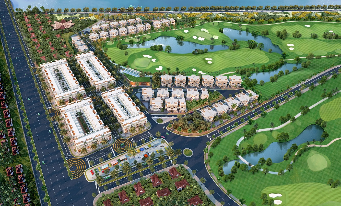 Sự khan hiếm tạo giá trị gia tăng vượt bậc của Biệt thự sân golf liền kề TP HCM