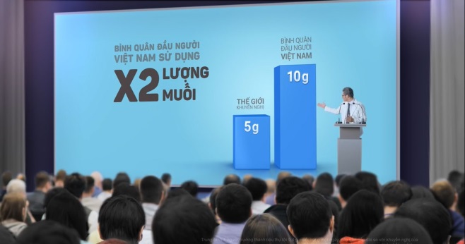 Chin-su hưởng ứng lời k&ecirc;u gọi Bộ Y Tế giảm mặn bảo vệ sức khỏe tr&aacute;i tim - Ảnh 2.