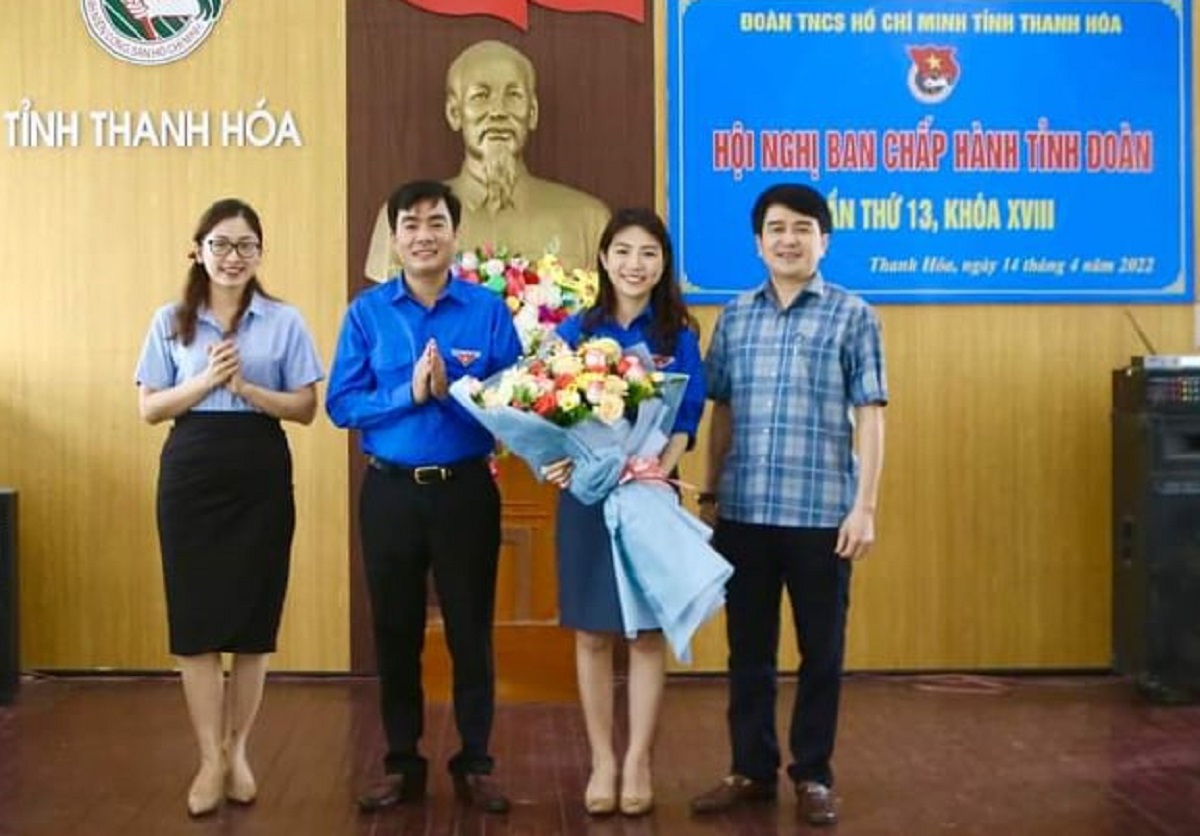 Thanh Hóa có nữ Phó bí thư Tỉnh đoàn 28 tuổi