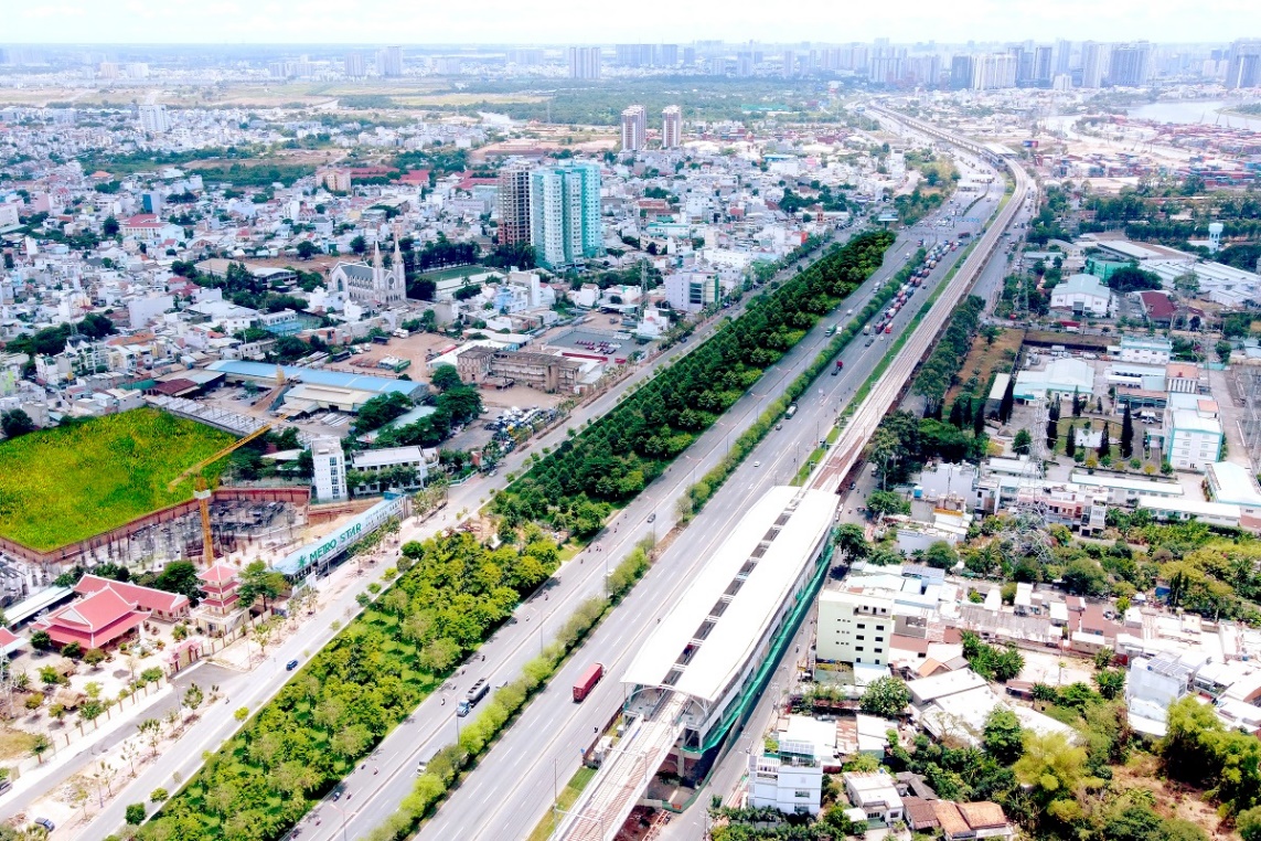 Shophouse Metro Star hưởng lợi từ những chuyến tàu điện - Ảnh 2.