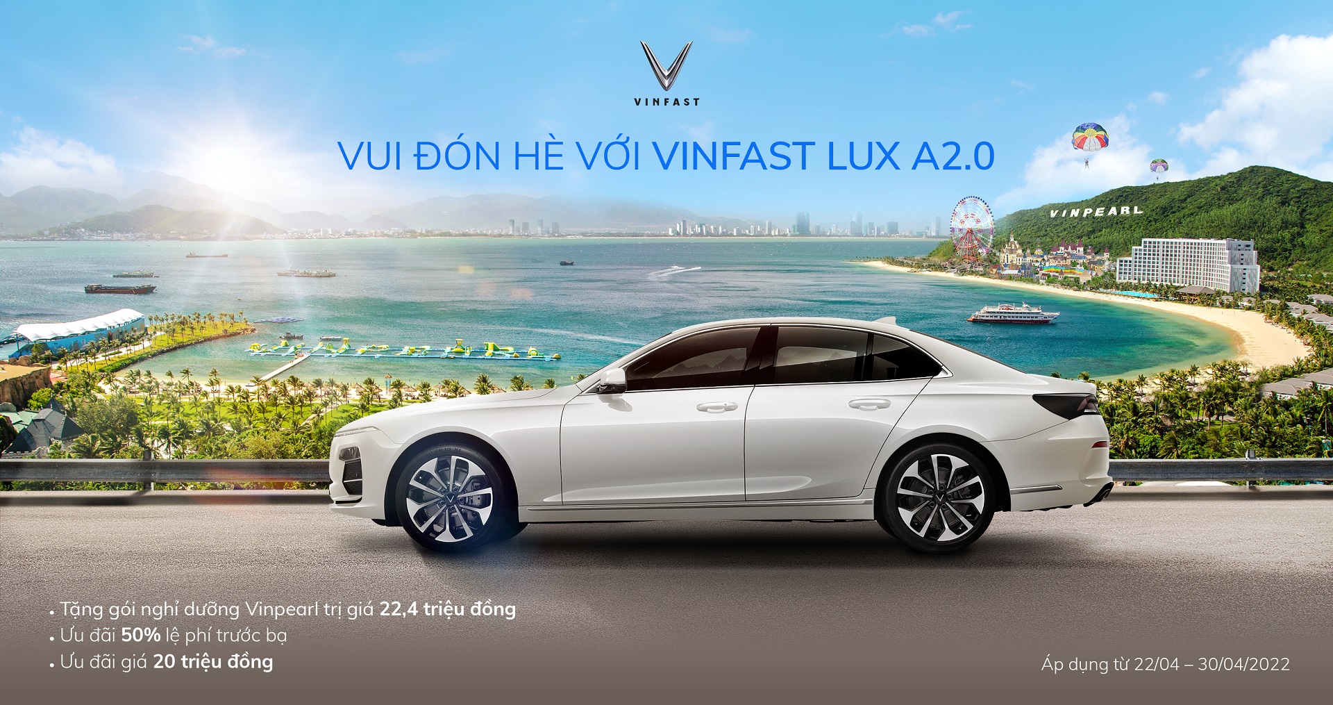 Chào hè 2022, VinFast tung ưu đãi khủng chỉ áp dụng đến cuối tháng 4-2022