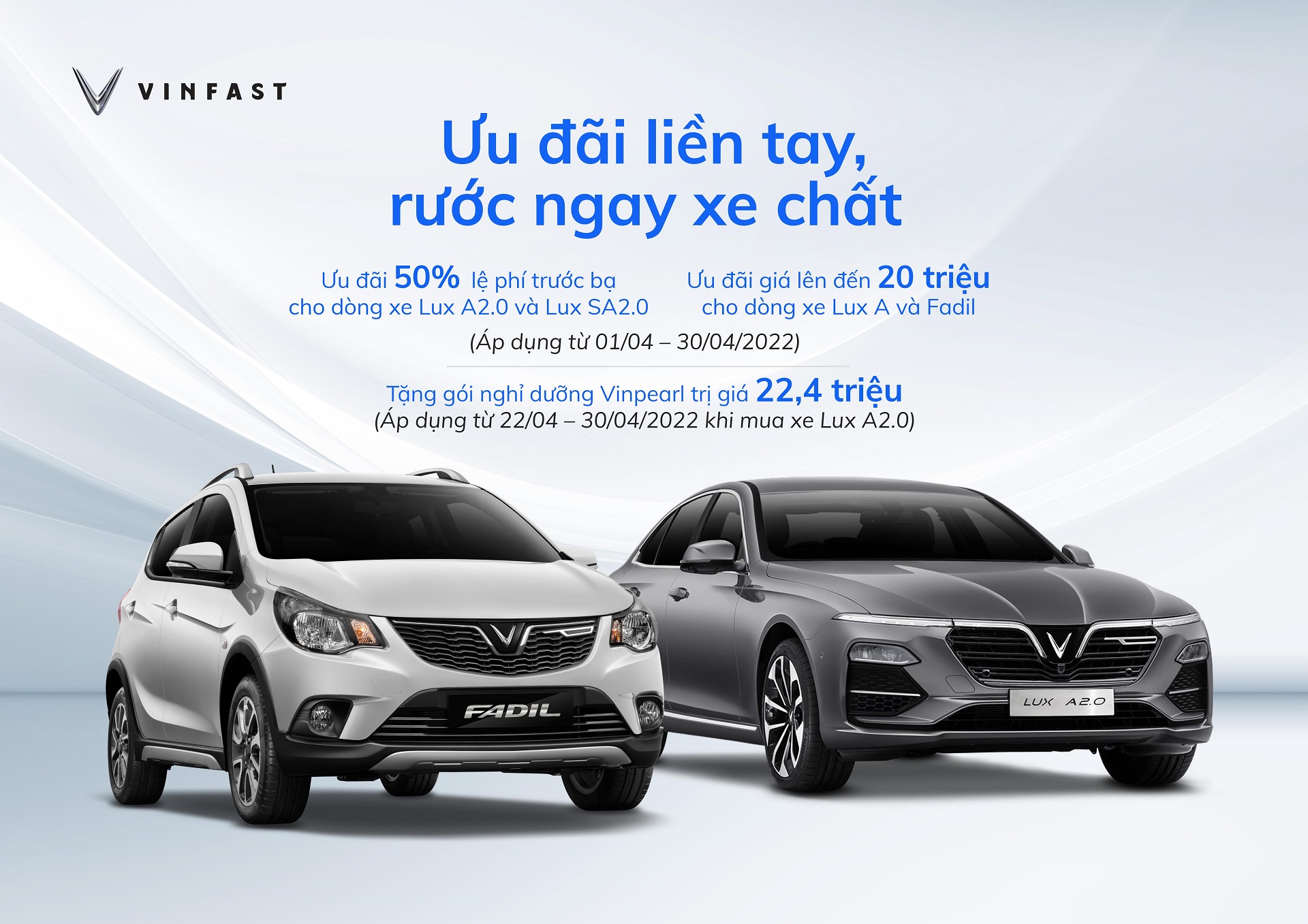 Chào hè 2022, VinFast tung ưu đãi khủng chỉ áp dụng đến cuối tháng 4-2022 - Ảnh 2.