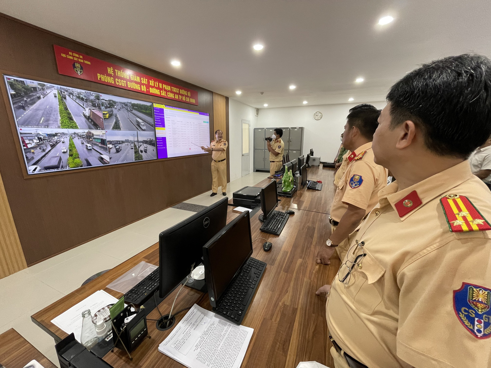 TP HCM: "Mắt thần" trên Quốc lộ 1 bắt đầu xử phạt