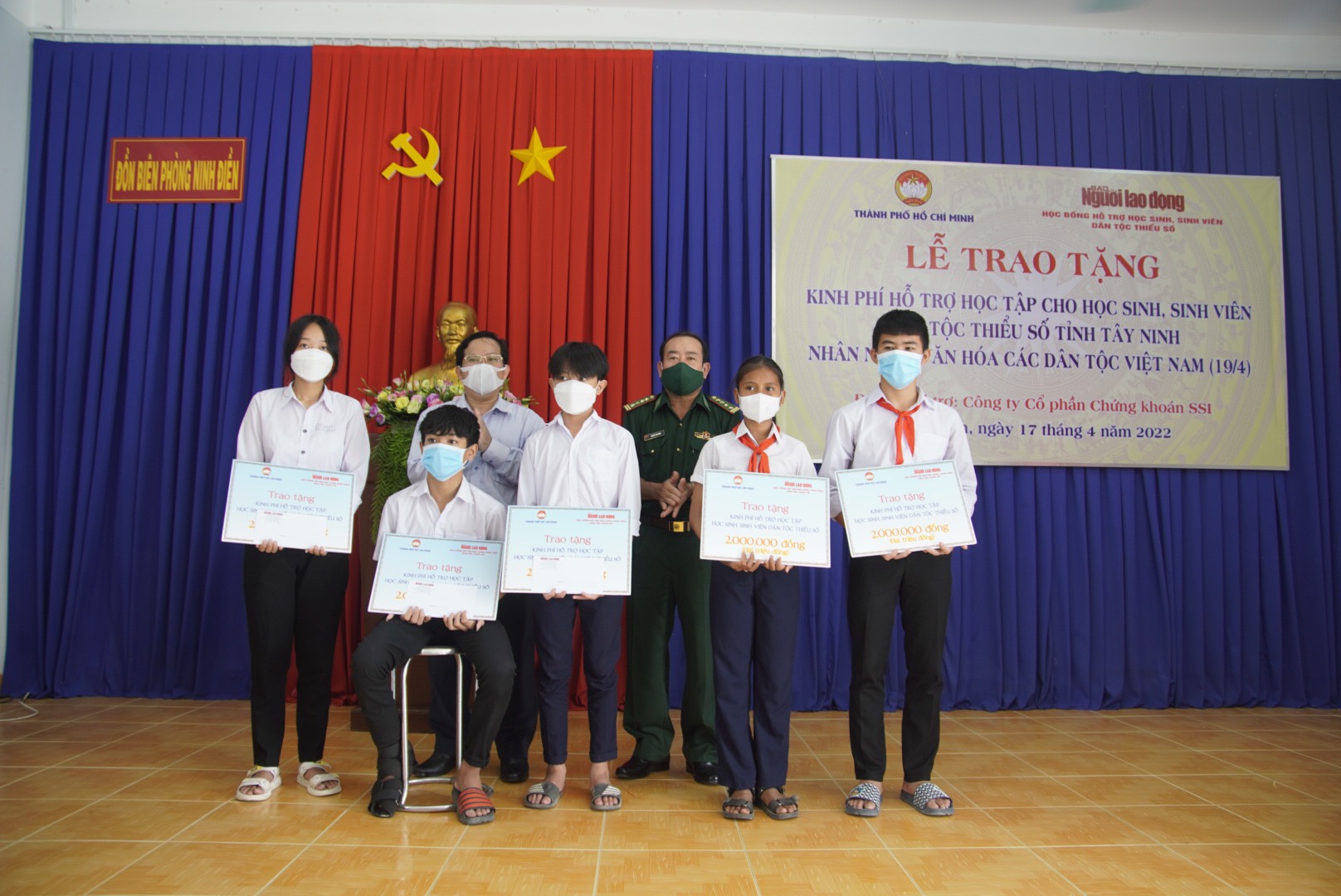 Học bổng đến với học sinh d&acirc;n tộc thiểu số v&ugrave;ng bi&ecirc;n giới T&acirc;y Ninh - Ảnh 3.