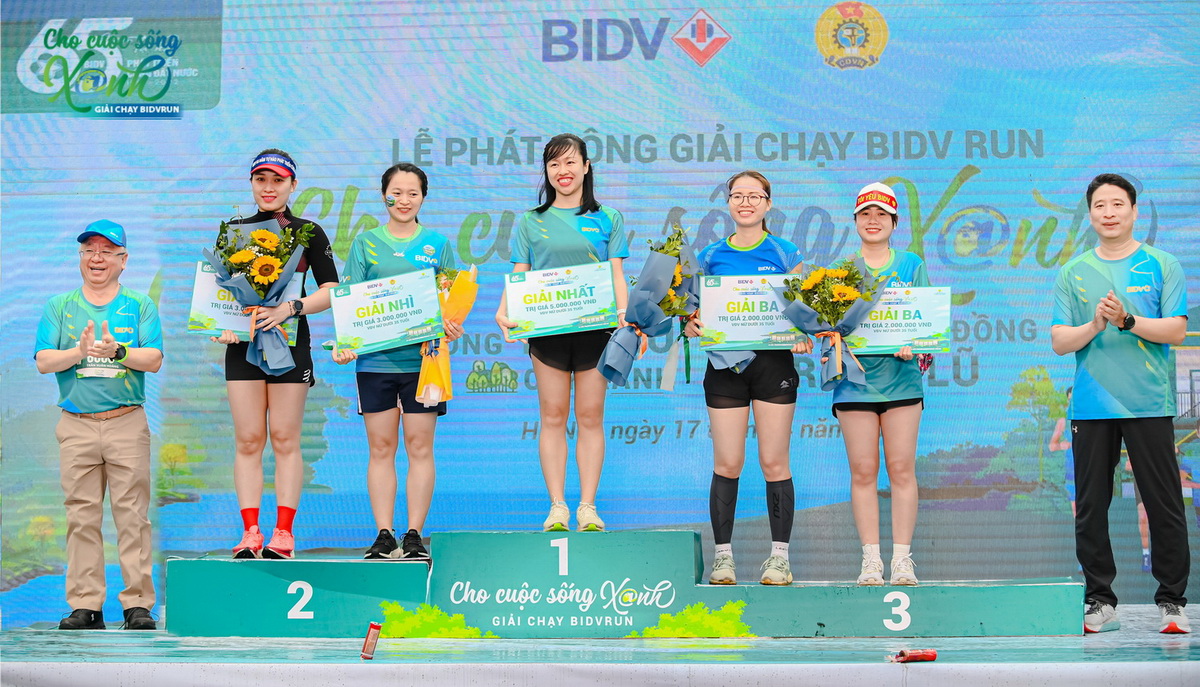 BIDV khởi động giải chạy BIDVRun - Cho cuộc sống Xanh 2022 - Ảnh 4.