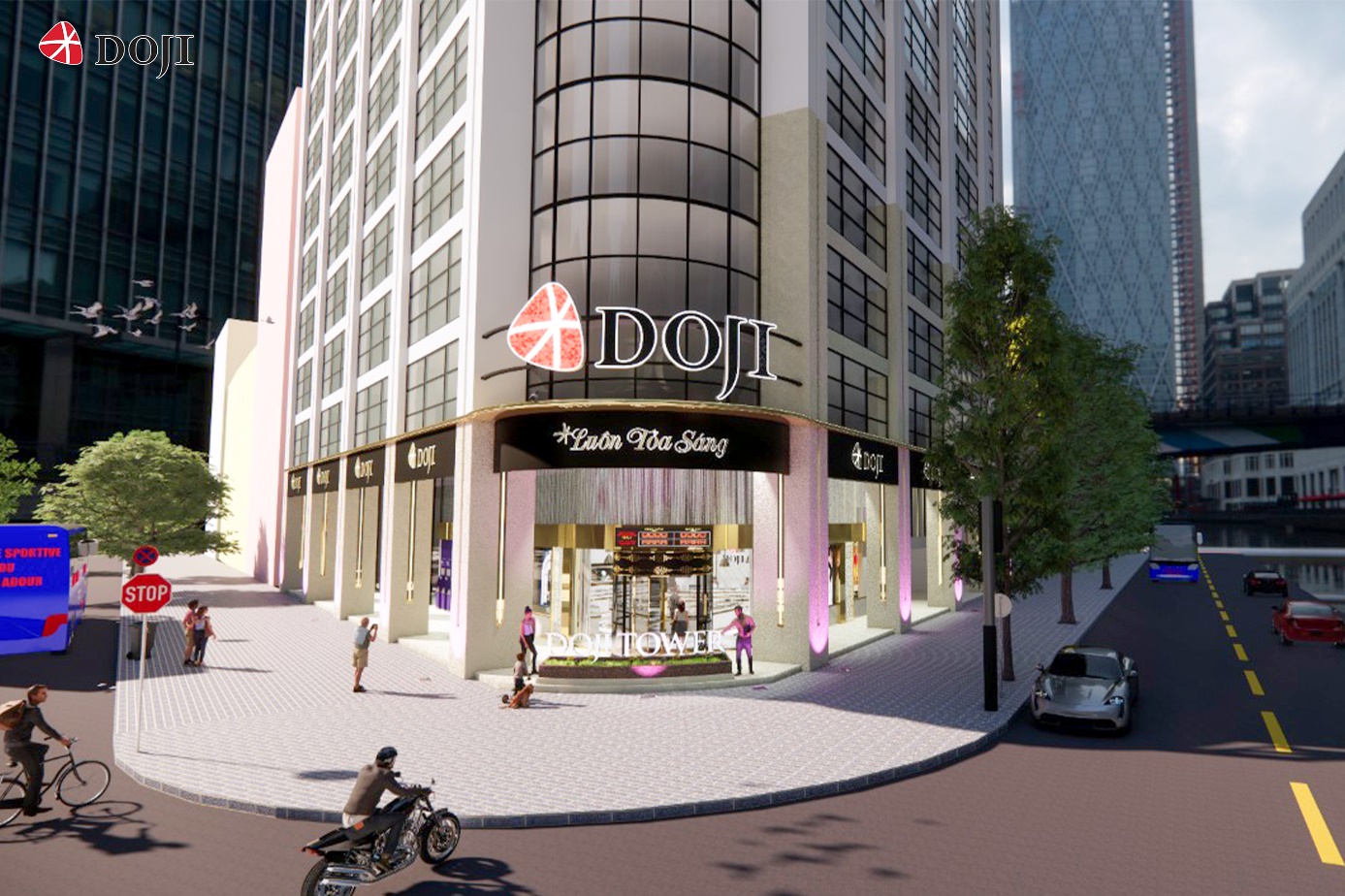 Sắp khai trương DOJI Tower và Trung tâm Trang sức cao cấp bậc nhất tại TP HCM