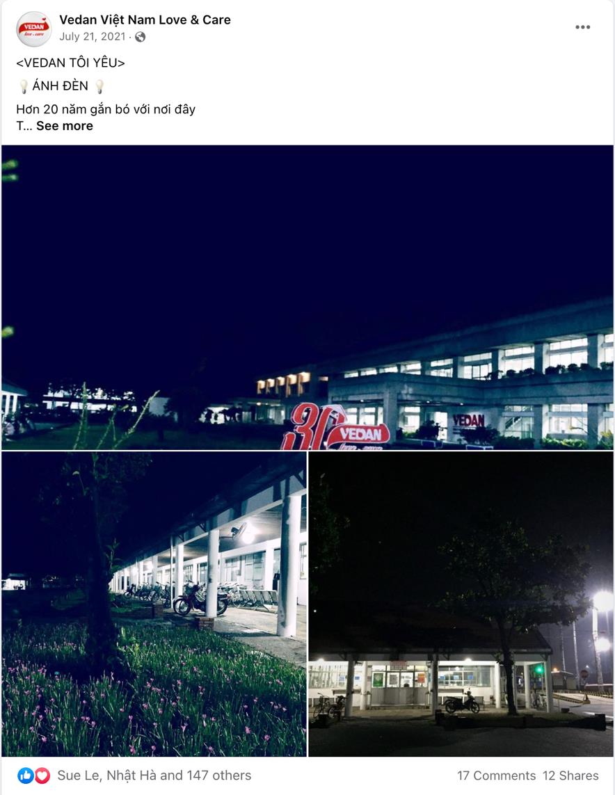 Vedan Corner: &ldquo;G&oacute;c nh&agrave;&rdquo; th&acirc;n thương tr&ecirc;n Fanpage của nh&acirc;n vi&ecirc;n Vedan Việt Nam - Ảnh 3.