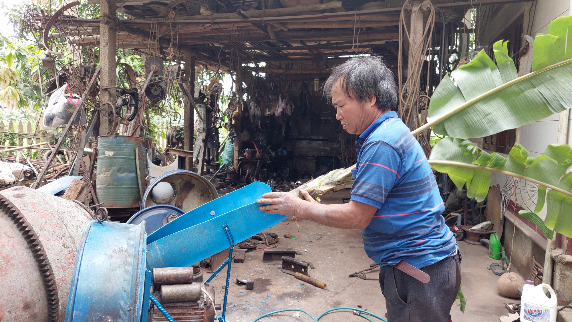 N&ocirc;ng d&acirc;n B&igrave;nh Định th&iacute;ch m&aacute;y &ocirc;ng Ng&ocirc;n - Ảnh 4.