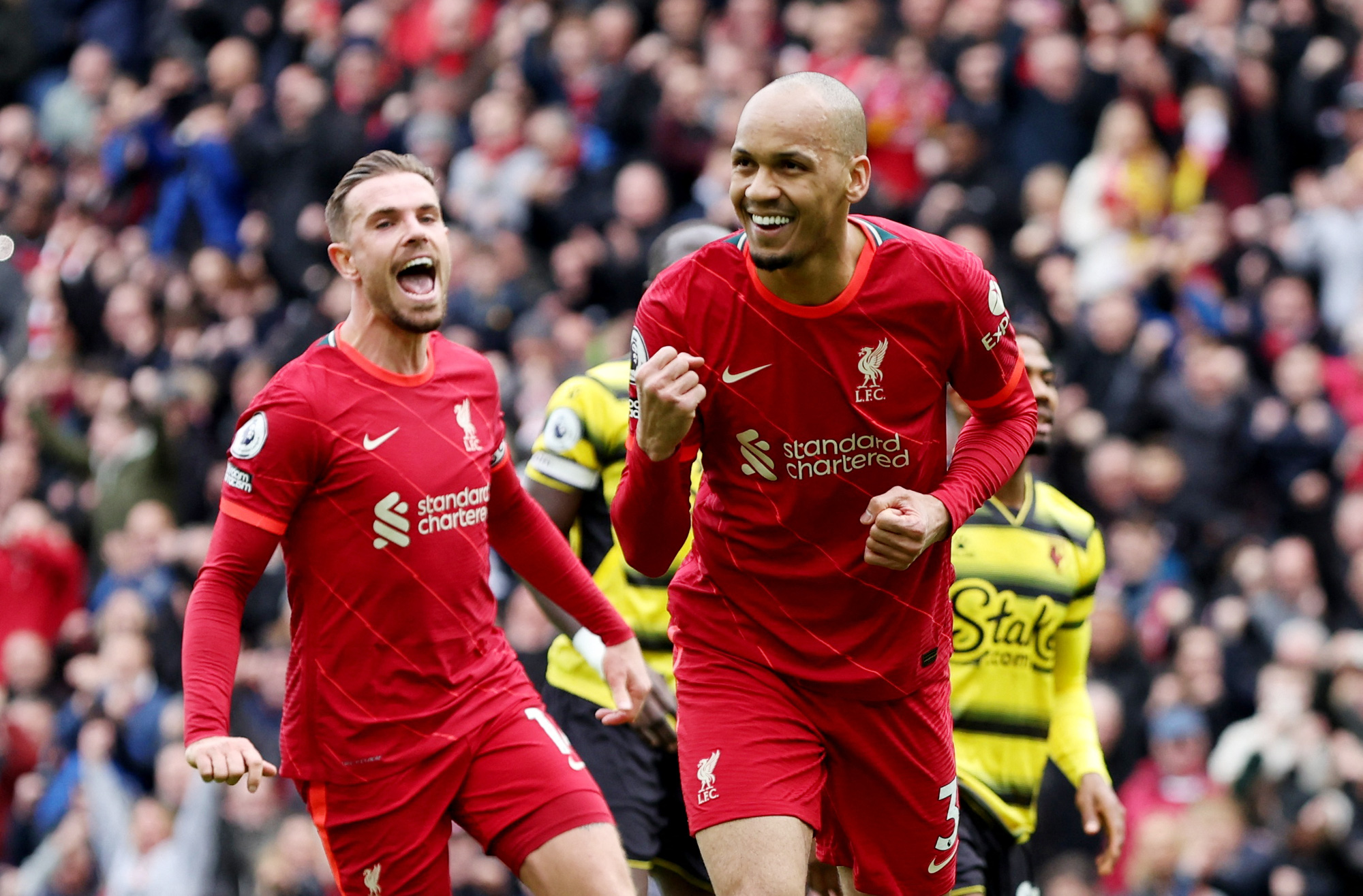 Thắng nhàn nhã Watford, Liverpool chiếm ngôi đầu Ngoại hạng Anh