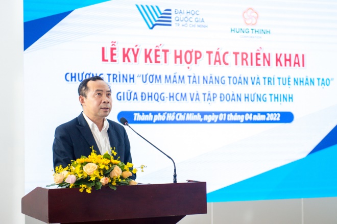 Đại học Quốc gia TP HCM hợp t&aacute;c Tập Đo&agrave;n Hưng Thịnh ươm mầm t&agrave;i năng to&aacute;n v&agrave; tr&iacute; tuệ nh&acirc;n tạo - Ảnh 3.