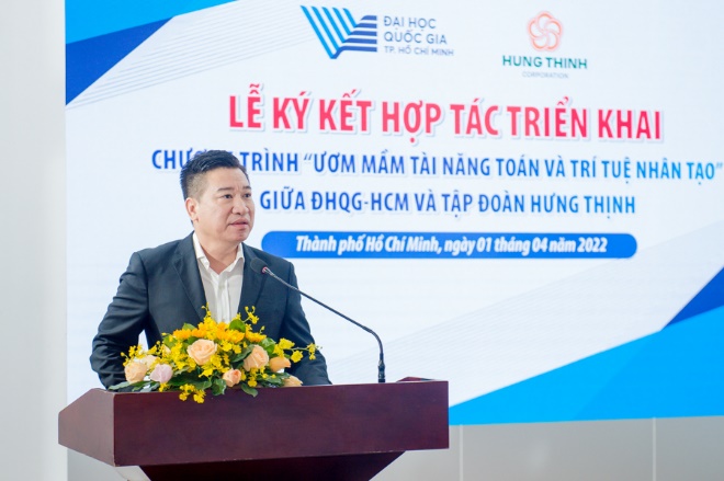 Đại học Quốc gia TP HCM hợp t&aacute;c Tập Đo&agrave;n Hưng Thịnh ươm mầm t&agrave;i năng to&aacute;n v&agrave; tr&iacute; tuệ nh&acirc;n tạo - Ảnh 4.