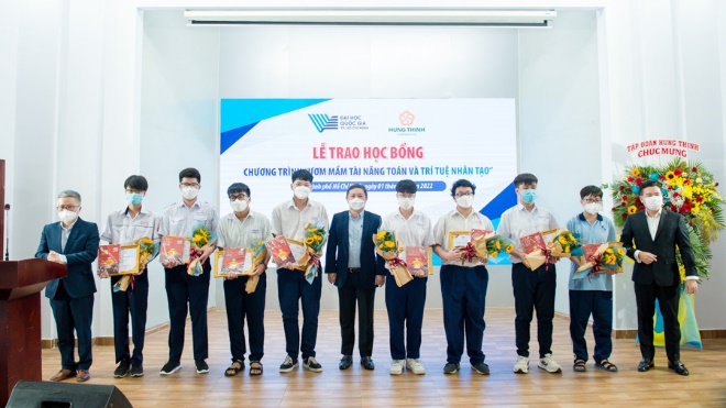 Đại học Quốc gia TP HCM hợp t&aacute;c Tập Đo&agrave;n Hưng Thịnh ươm mầm t&agrave;i năng to&aacute;n v&agrave; tr&iacute; tuệ nh&acirc;n tạo - Ảnh 7.