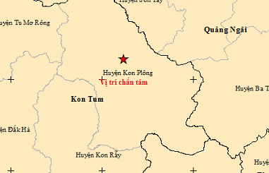 Gia tăng động đất ở huyện Kon Plông trùng thời điểm thủy điện Thượng Kon Tum tích nước
