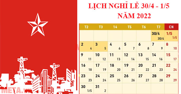 Lễ 30-4, 1-5, người lao động được nghỉ 4 ng&agrave;y li&ecirc;n tiếp - Ảnh 2.