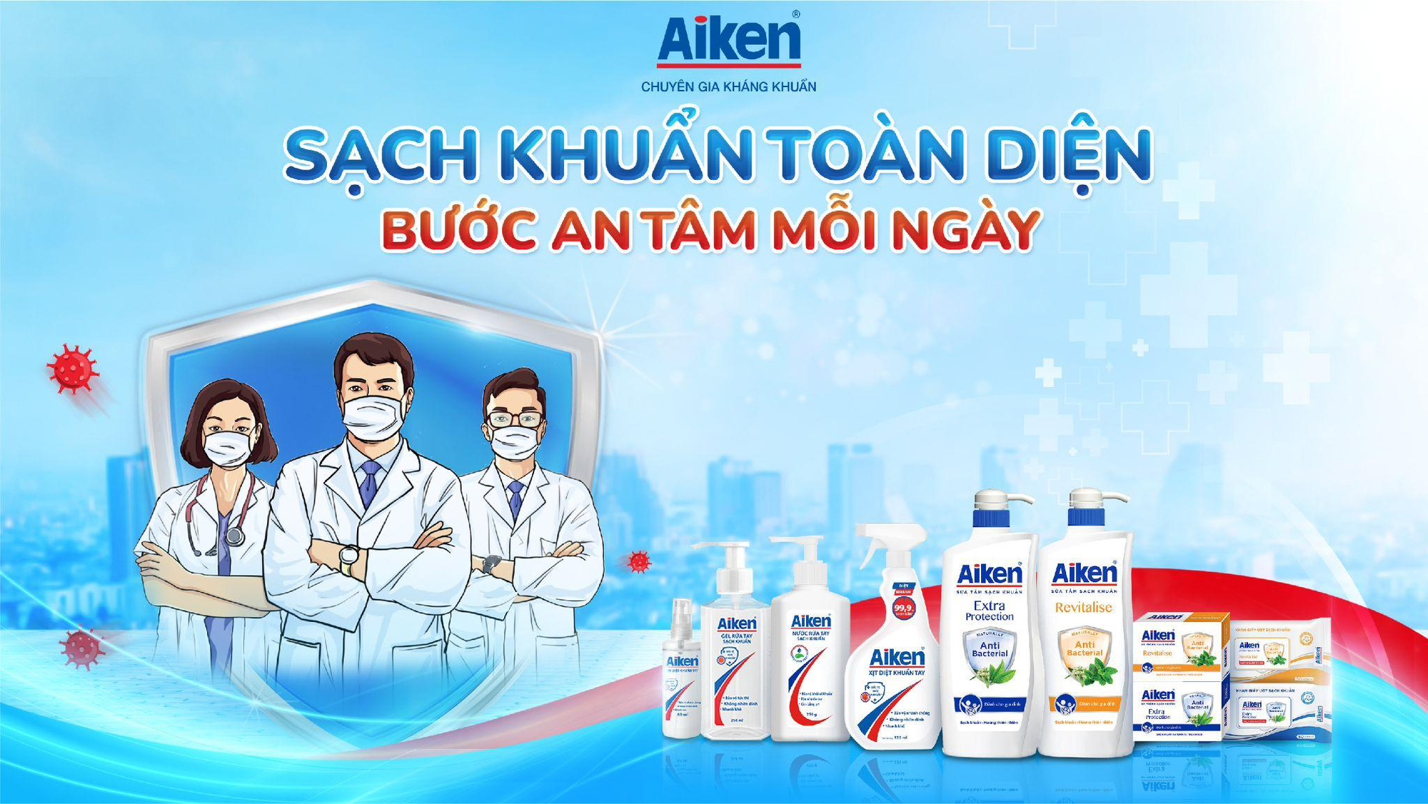Cùng lan tỏa thông điệp “sạch khuẩn toàn diện” để sống chung an toàn với đại dịch, bạn đã kịp “bắt trend” chưa?