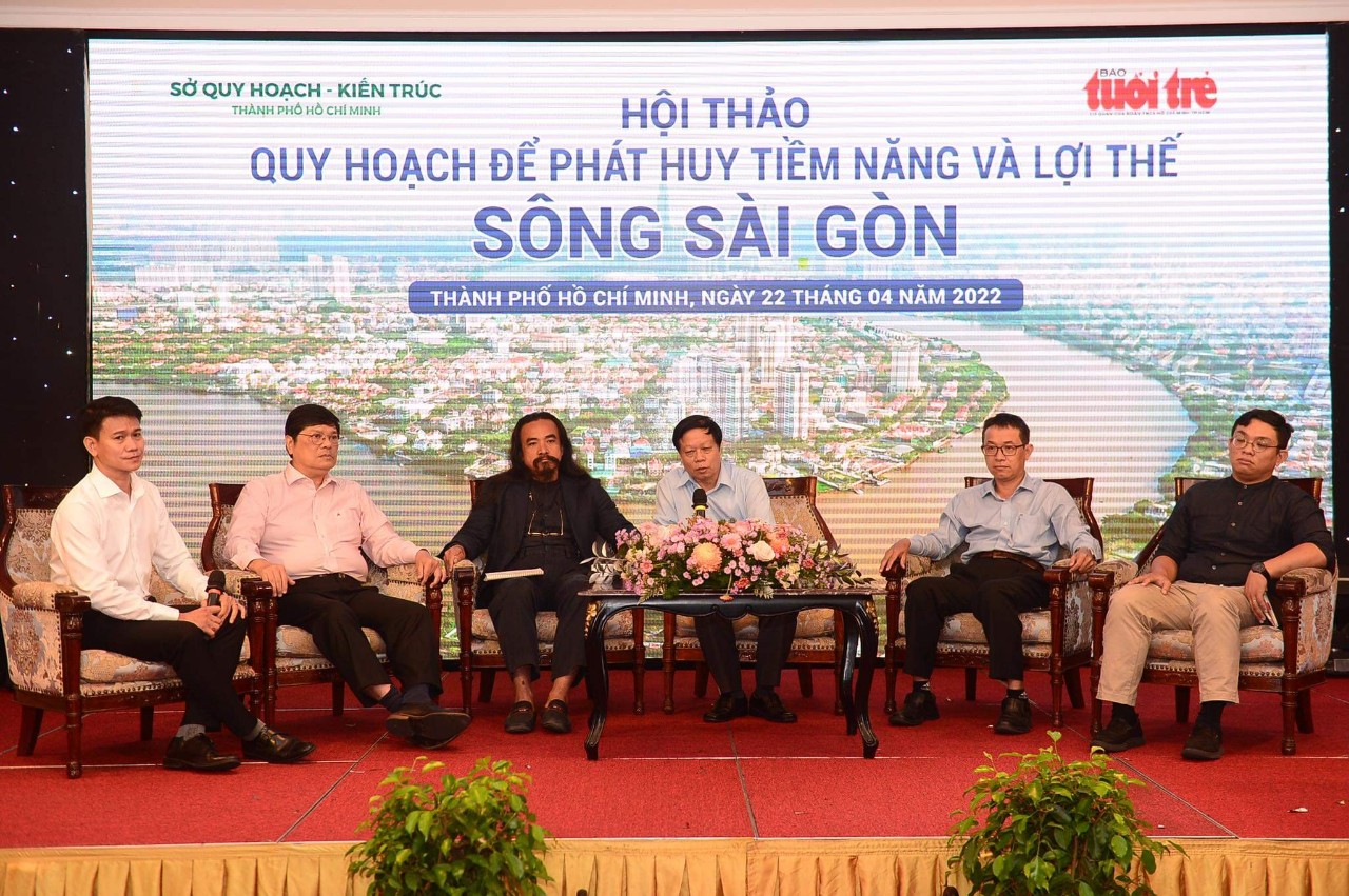 TP HCM r&agrave; so&aacute;t lại quy hoạch dọc s&ocirc;ng S&agrave;i G&ograve;n từ Củ Chi tới mũi Đ&egrave;n Đỏ - Ảnh 1.
