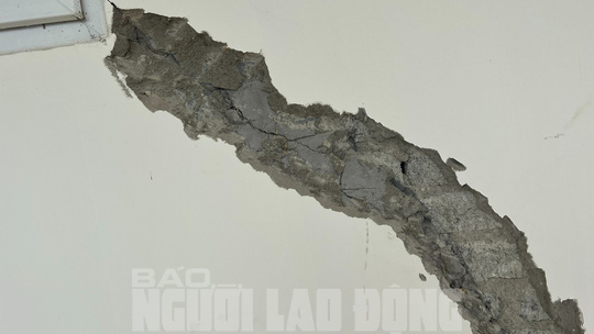Chủ đầu tư n&oacute;i g&igrave; về độ an to&agrave;n của trường mầm non hiện đại mới x&acirc;y bị l&uacute;n, nứt? - Ảnh 2.