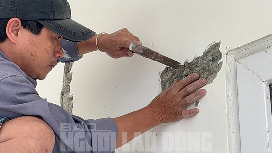 Chủ đầu tư n&oacute;i g&igrave; về độ an to&agrave;n của trường mầm non hiện đại mới x&acirc;y bị l&uacute;n, nứt? - Ảnh 4.