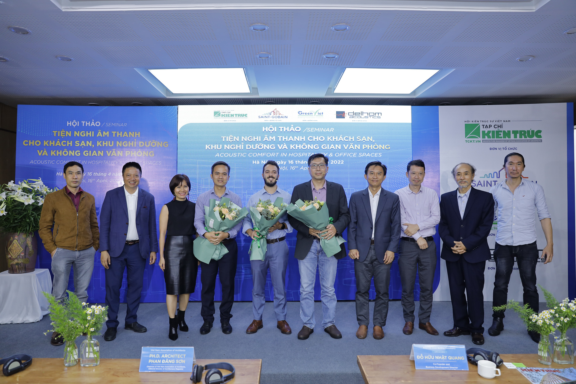 Saint-Gobain Việt Nam tổ chức hội thảo chuyên đề về tiện nghi âm thanh - Ảnh 1. Saint-Gobain Việt Nam tổ chức hội thảo chuyên đề về tiện nghi âm thanh - Ảnh 1.