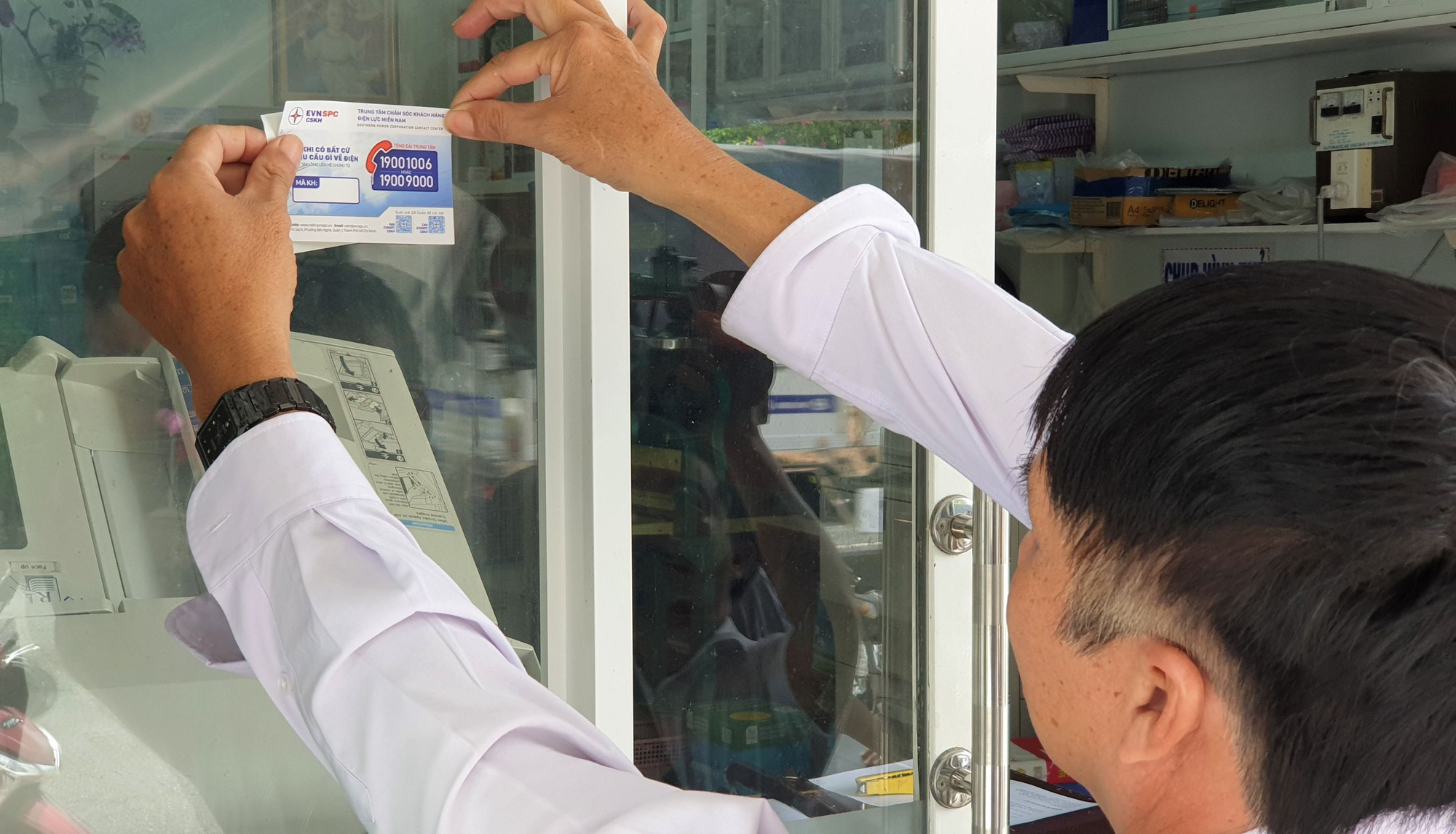 EVNSPC: Cảnh b&aacute;o giả mạo tổng đ&agrave;i chăm s&oacute;c kh&aacute;ch h&agrave;ng ng&agrave;nh điện - Ảnh 4.